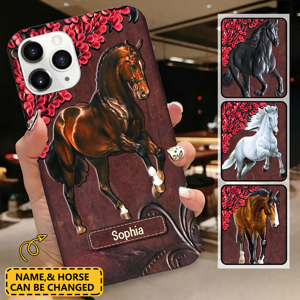 PERSONALIZED HORSE LOVER PHONE CASE 2